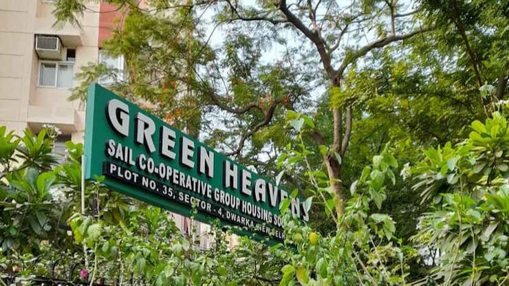 SAIL CGHS Ltd. (Green Heavens Apartments), Plot No. 35, Sector 4, Dwarka, New Delhi. Photo: courtesy: Residents